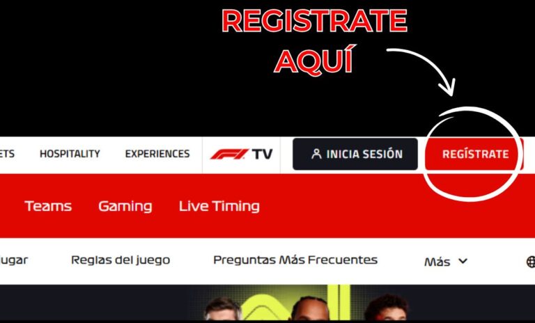 Fantasy de F1 registrar